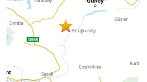 Denizli beşik gibi: Kent gece yarısı yine sallandı