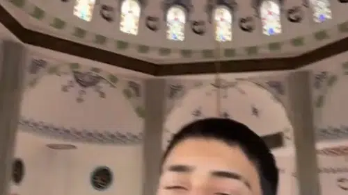 İnfiale neden olmuştu: Camide çıplak video çeken TikTok üreticisi