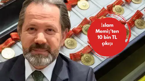 İslam Memiş'ten 10 bin TL çıkışı