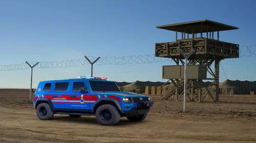 Türkiye'nin ilk yerli ve milli zırhlı aracı: TULGA 4x4 Jandarmaya teslim edildi