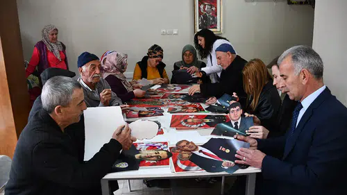 Konya'da şehitlerin anıları yaşatılıyor: 3 boyutlu rölyefler yapılıyor