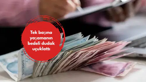 Tek başına yaşamanın bedeli dudak uçuklattı