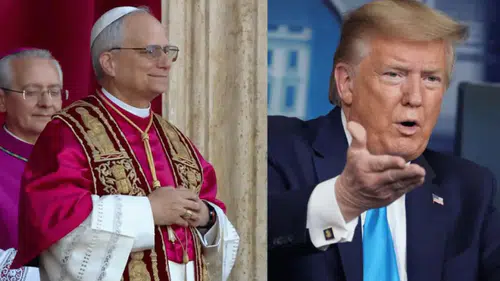 Trump’tan Papa 14. Leo’ya sert eleştiriler: "Kendine çeki düzen vermeli"