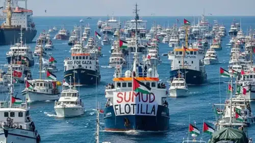 İsrail'den Sumud filosuna müdahale