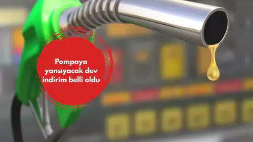 Pompaya yansıyacak dev indirim belli oldu