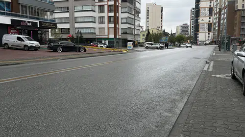 Konya'da bisiklet sürücüsü kabusu yaşadı: Taksi çarptı