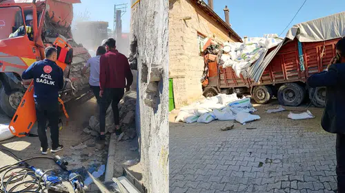 Konya'da kaza yapan sürücü hava ambulansıyla hastaneye yetiştirildi