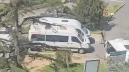 İsrail Konsolosluğu yakınındaki çatışma kamerada: Terörist böyle öldürüldü