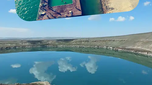 Konya'nın sahili bir başka güzel: Mavinin tatlı hali Acı ile buluştu