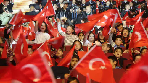 Konya'da 23 Nisan Ulusal Egemenlik ve Çocuk Bayramı coşkusu