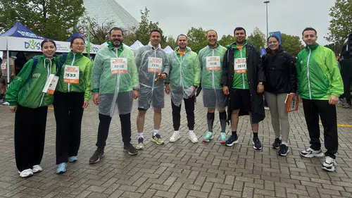 Konya Yarı Maratonu'na katılan MEDAŞ'tan iyiliğe adım