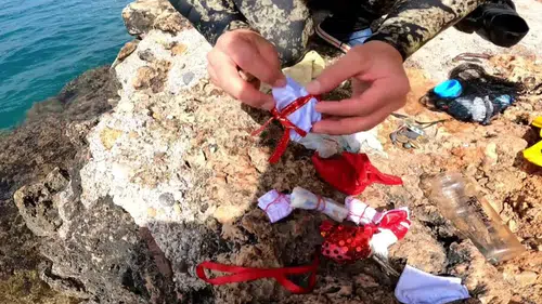 Deniz dilek çöplüğüne döndü: Ev, araba ve sağlık istediler