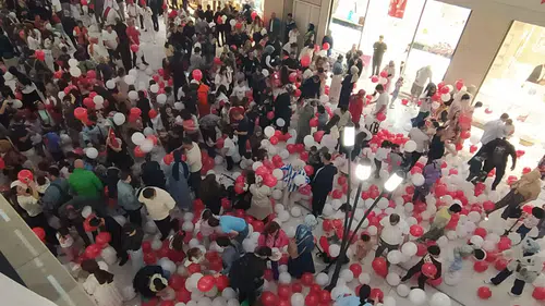 Konya'da 19 Mayıs coşkusu Enntepe AVM'de yaşandı