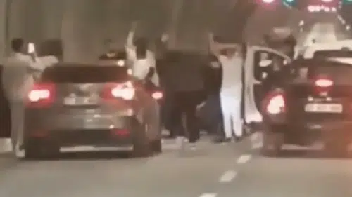 Yol kesen düğün konvoyu: Düğünde takılan takı kadar ceza ödediler