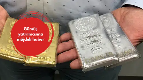 Gümüş yatırımcısına müjdeli haber
