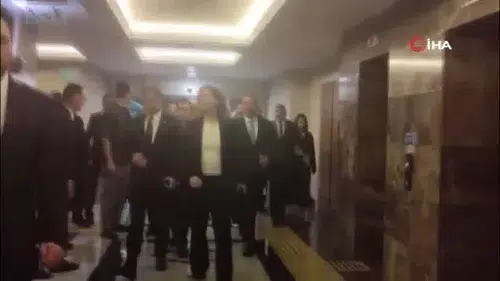 AK Parti’ye katılacağı iddia edilen CHP'li Burcu Köksal, AK Parti Genel Merkezinde