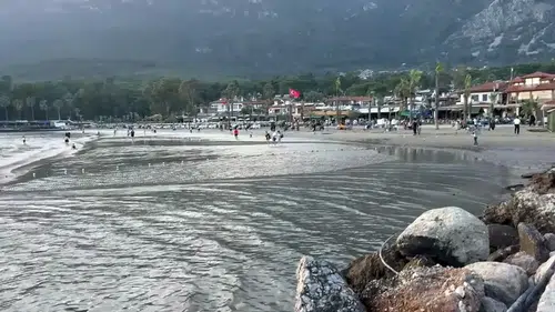 Korkutan gel-git olayı: Deniz 2 dakika içinde 100 metre gelip gitti