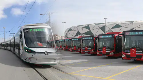 Konya maç havasına girdi: Tramvaylara ek sefer eklenecek