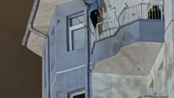 İntihara kalkışan şahsı herkes ikna etmeye çalıştı