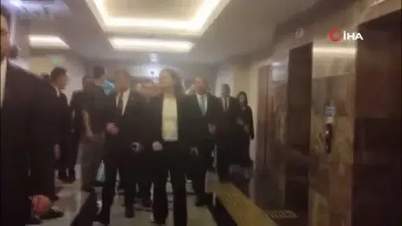 AK Parti’ye katılacağı iddia edilen CHP'li Burcu Köksal, AK Parti Genel Merkezinde