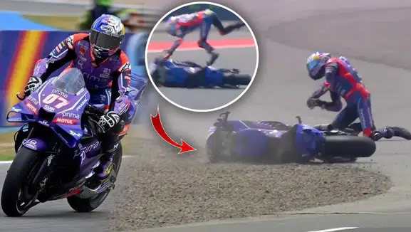 Toprak Razgatlıoğlu'nun omzu çıktı: MotoGP’de korkutan kaza