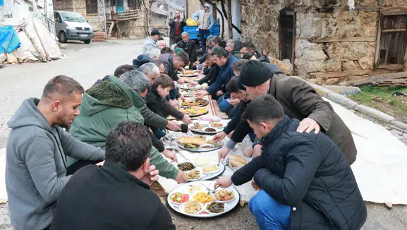 Konya'da asırlık gelenek: Bayram damı kültürü yaşatılıyor