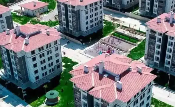 Konya'daki sosyal konutlarda ilk bayram heyecanı