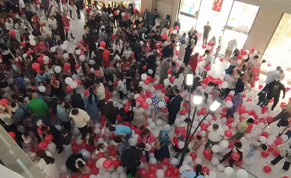 Konya'da 19 Mayıs coşkusu Enntepe AVM'de yaşandı