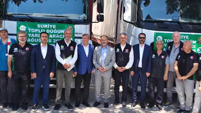 Konya'dan Suriye'ye kardeşlik köprüsü: 80 milyon liralık çeyiz yardımı