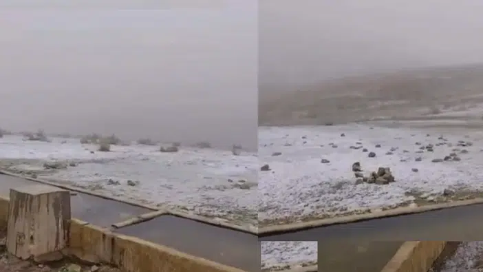 Konya’da bu konuma mevsimin ilk karı düştü: Yayla beyaza büründü