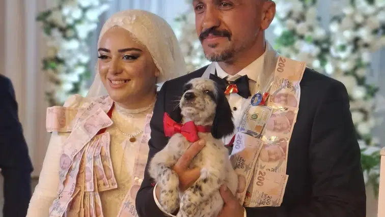Damatla geline sıra dışı hediye