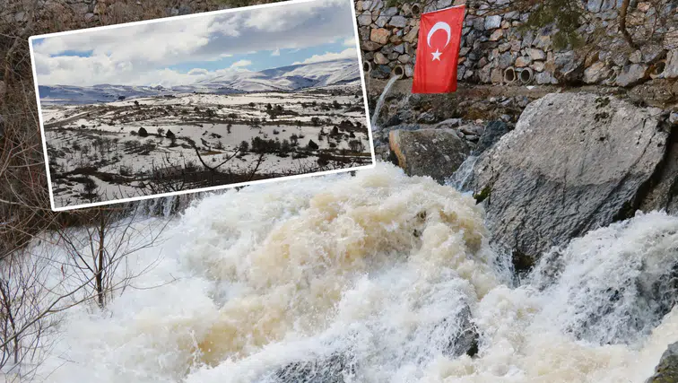Konya'da bu manzarayı görenler secdeye kapanıyor: Göksu coştu