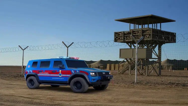 Türkiye'nin ilk yerli ve milli zırhlı aracı: TULGA 4x4 Jandarmaya teslim edildi