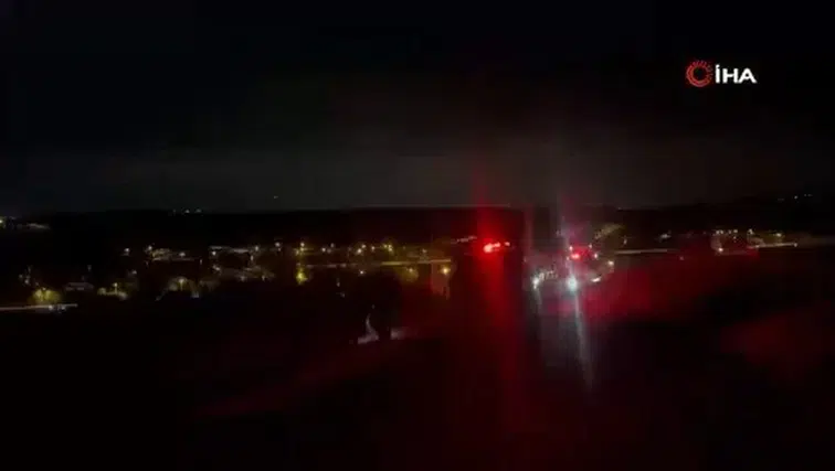 Ankara'da nakliye helikopteri kaza kırıma uğradı