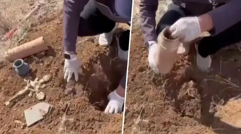 Polisleri bile şaşırttılar: Kendi gömdüklerini bulan define çetesine operasyon