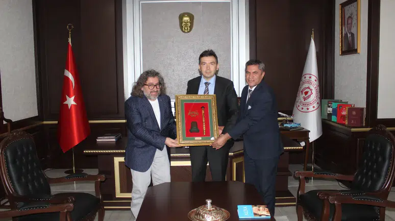 AKSED Başkanı Günay'dan Kaymakamlara ziyaret
