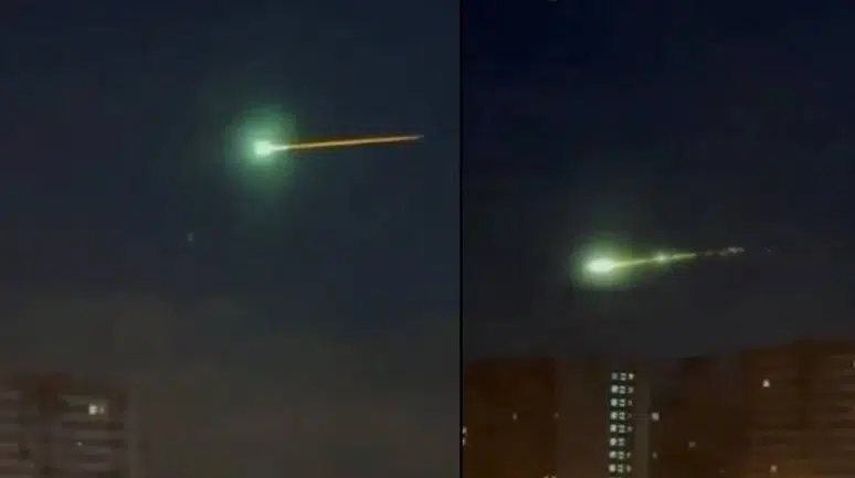 Rusya'nın başkenti Moskova'da gizemli "ateş topu" paniği