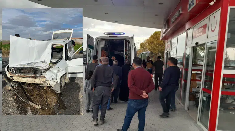 Konya'da tır ile otomobil çarpıştı: 2 yaralı