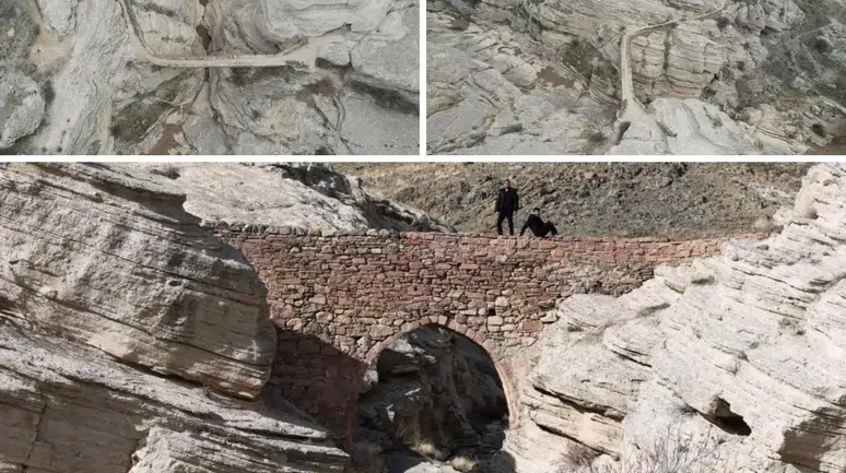 Şeytan Köprüsü'nden geçmek cesaret ister: Konya'nın Bizans'tan öyküsü ilginç yapısı