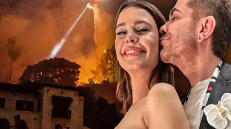 Los Angeles yangını: Kenan Doğulu ile Beren Saat'in en güzel anları kül oldu