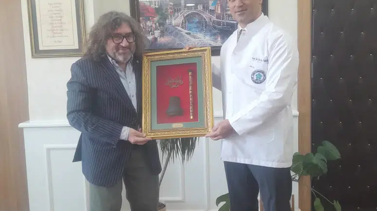 Başkan Günay'dan Prof. Dr. Tunçdemir'e ziyaret