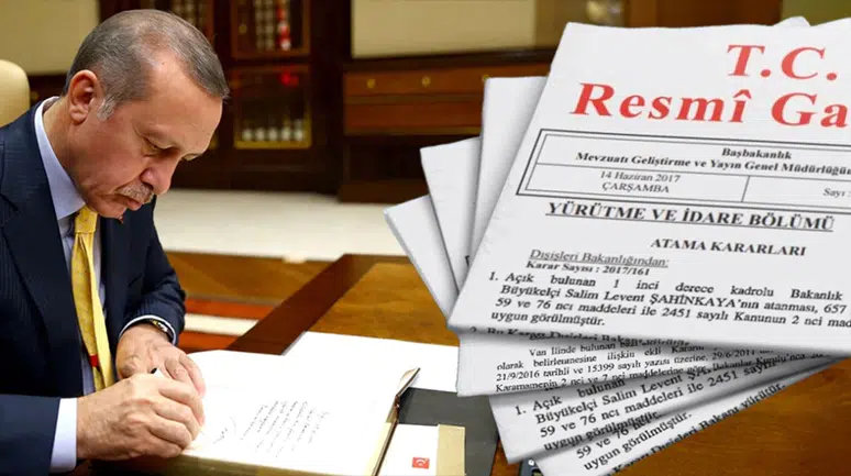 Kamuda üst düzey değişiklik yaşandı: Atama kararları yayımlandı