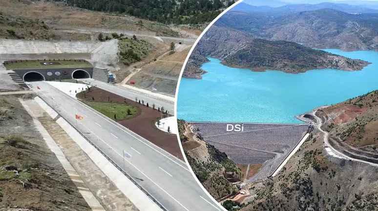 Dağları delerek otoyollar yapan iktidar Konya Ovası'na suyu ulaştırır