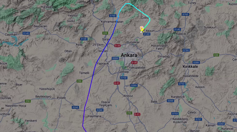 Ankara'dan uçak düştü: Uçakta bulunan Libya Genelkurmay Başkanı hayatını kaybetti