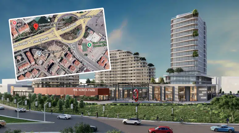 Konya’nın merkezinde konutlar yükseliyor: 200 milyon dolarlık yatırım