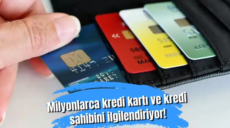 Milyonlarca kredi kartı ve kredi sahibini ilgilendiriyor! Merkez Bankası duyurdu