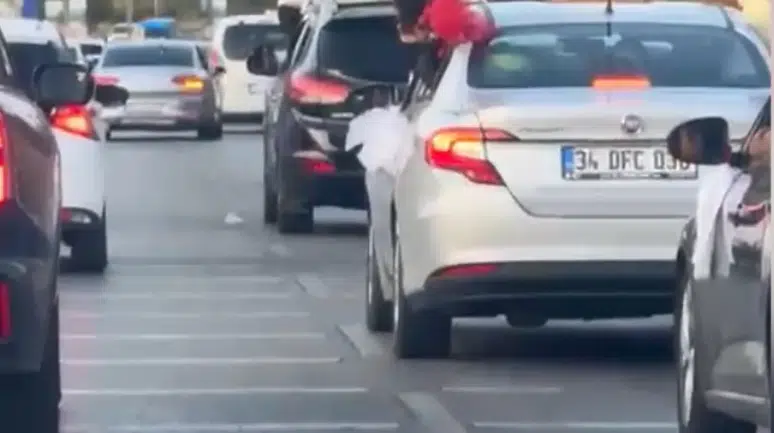 Düğün konvoyu yapmışlardı: Servet değerinde ceza