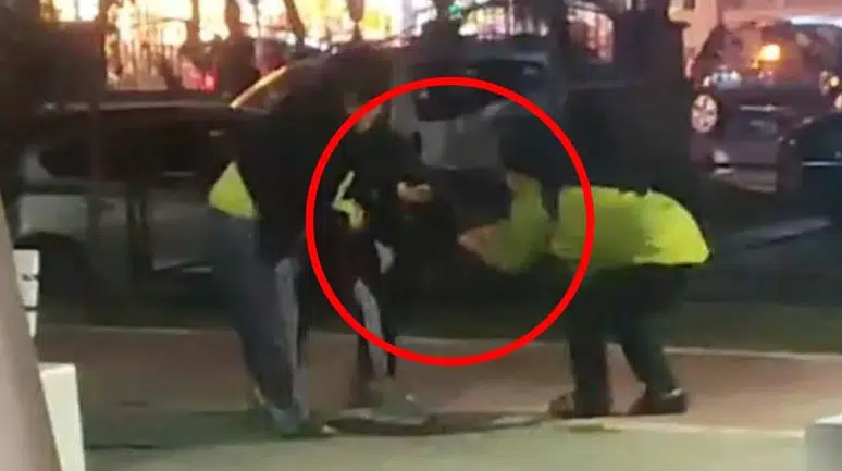 ATM’den para çeken kadını böyle gasp etmeye çalıştı