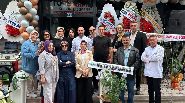 Konya'nın güzide ilçesine yeni lezzet durağı: Bacımın Tandır Börek Evi açıldı