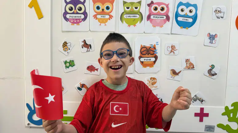 Konya'da özel yüreklerden milli takıma anlamlı destek